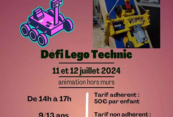 Illustration de Défi légo technique avec le cabinet de curiosités