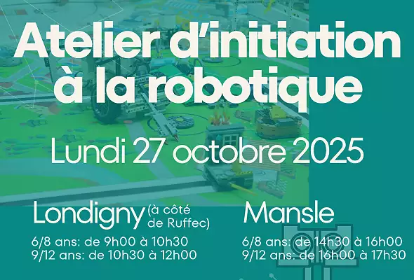 Illustration de Atelier d'initiation à la robotique