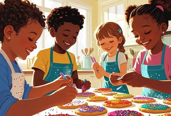Illustration de Les ateliers gourmands