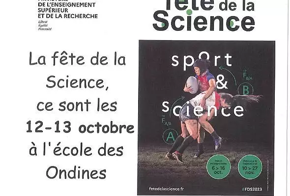 Illustration de Fête de la science 2023 : Sport et science